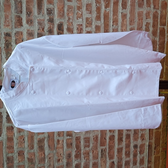 100% Cotton Chef Shirt NWOT - Picture 1 of 4